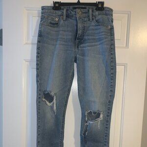 LUCKY BRAND, BRIDGETTE SKINNY ANKLE JEANS, 0/25